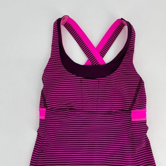 Lululemon Stuff your Bra tank II  raspberry plum - Picture 9 of 16